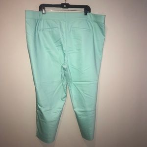 Lane Bryant MintGrn Sophie Modernist Ankle Pant 24